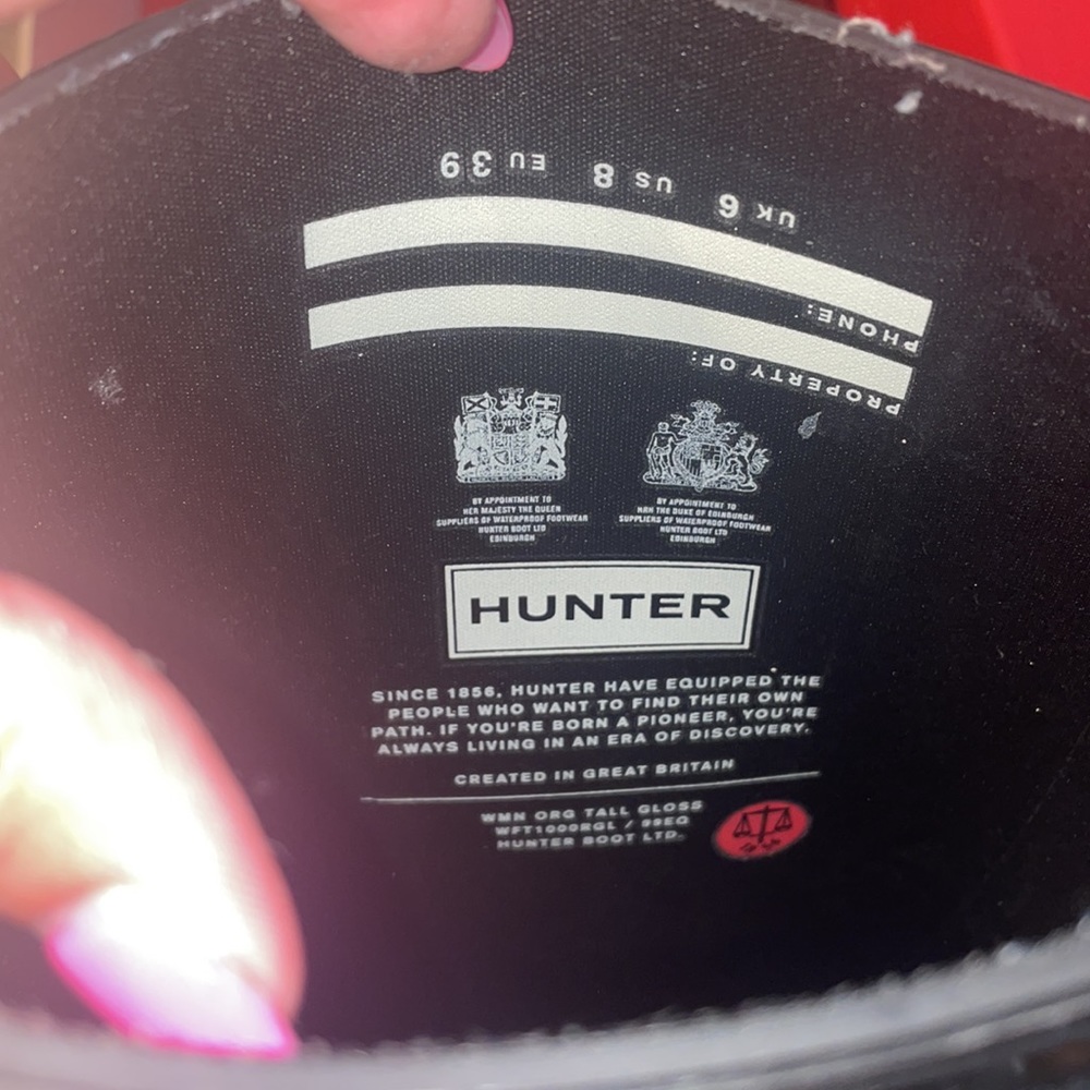 Hunter rain boots - Picture 11 of 11